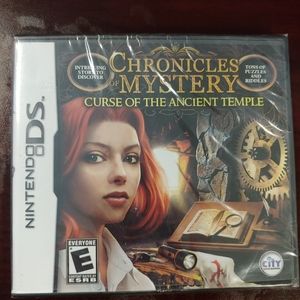 Curse of an ancient temple game nintendo ds new